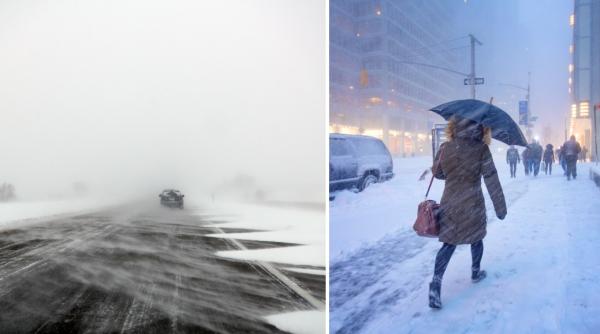 Fenomene meteo extreme în Europa: cod roșu de vânt, furtuni şi ninsori. Harta cu ţările vizate de alerte