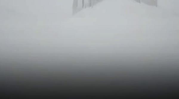 iarna s a intors in forta in romania strat de zapada de peste 35 de cm in unele zone