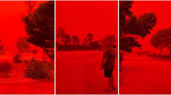 nu nu este un filtru fenomen rar provocat de ciclonul narelle in australia cerul a devenit rosu sangeriu