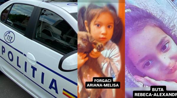 le ati vazut politia cere ajutorul romanilor pentru a le gasi pe melisa si rebeca fetitele de 4 si 5 ani disparute din curtea casei