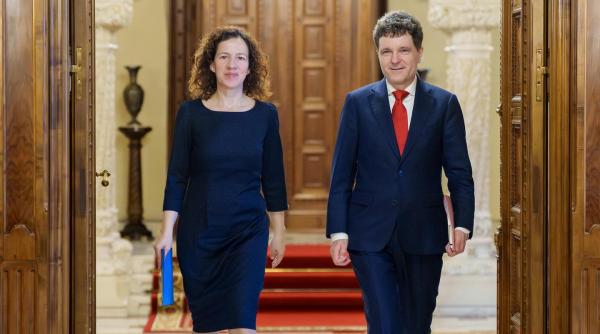 Nicușor Dan, întâlnire cu Roxana Mînzatu, vicepreședinta CE: „Este important ca bugetul UE să rămână unul consistent”