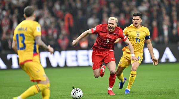 România - Turcia: 0-1. România ratează calificarea la Cupa Mondială 2026