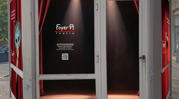 cel mai mic teatru din lume se afla in italia si a fost organizat intr un fost chiosc de ziare