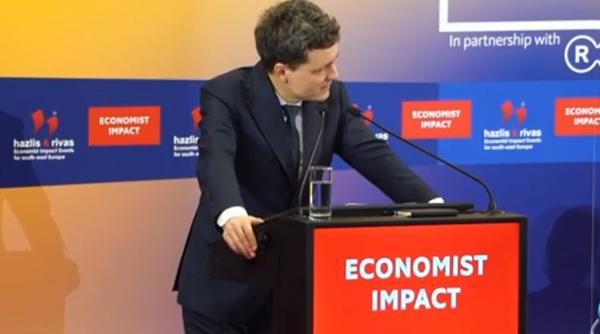 Oficiali români și internaționali dezbat securitatea și economia la evenimentul The Economist. "Euro, un obiectiv pentru România"