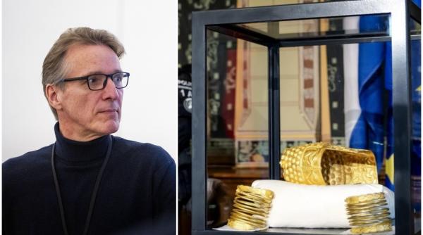 „Indiana Jones al artei” a ajutat la găsirea Coifului de la Coțofenești și a brățărilor dacice. Cine e Arthur Brand