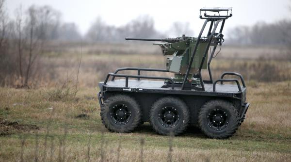 frontul din ucraina arata acum ca in filmul terminator ucrainenii folosesc roboti terestri in mii de operatiuni militare pe luna