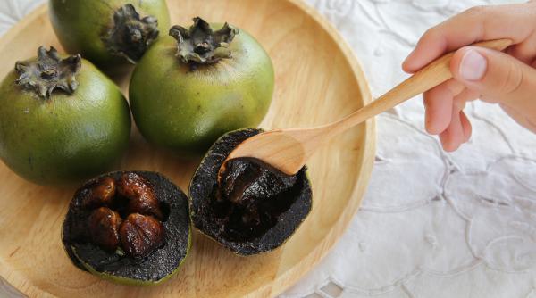 black sapote fructul budinca de ciocolata a devenit extrem de popular pe retelele sociale