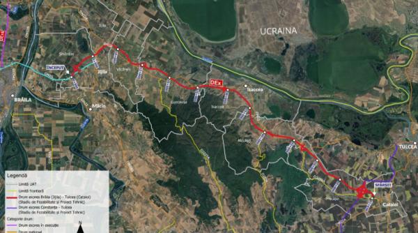 se construieste dobrogea expres pe drumul care va lega podul de la braila de delta dunarii vor fi 58 de poduri si pasaje