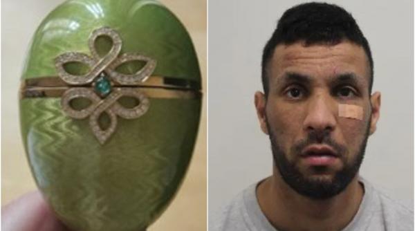 un hot a furat o poseta si nu si a dat seama ca obiectul bizar din ea era un ou faberge de 2 mil e l a dat la schimb pe niste droguri