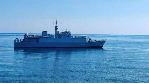 vanatorul de mine m270 si a incheiat misiunea in marea neagra mapn romania angajament pentru securitatea maritima in regiune