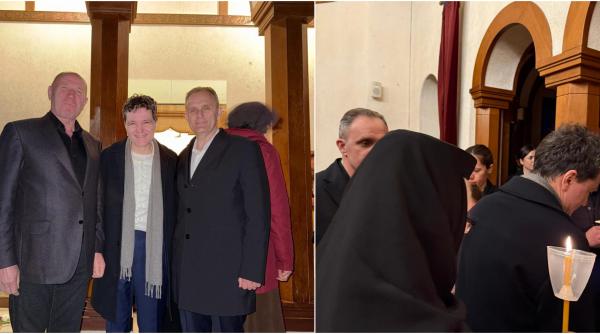 Nicușor Dan a fost la mănăstirea Cornu în Vinerea Mare. Șeful CJ Prahova: „Fără anunț, fără protocol”