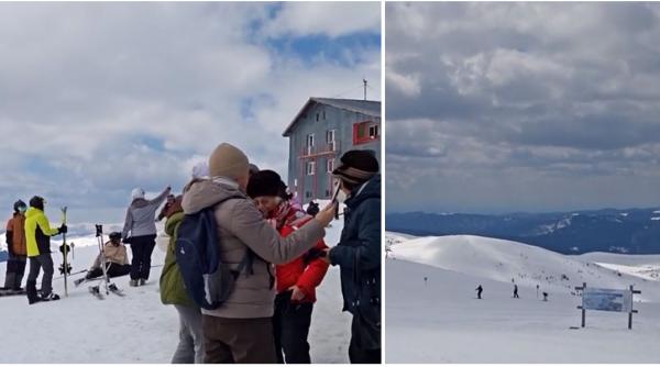 mii de turisti au mers la schi de paste partiile din sinaia au fost pline
