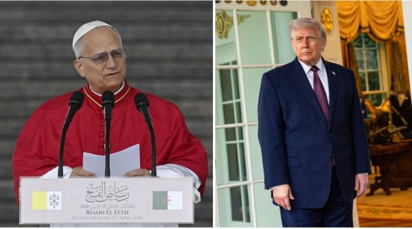 papa leon revine cu o noua declaratie despre trump inima tatalui nostru nu este alaturi de cei rai de agresori de cei mandri