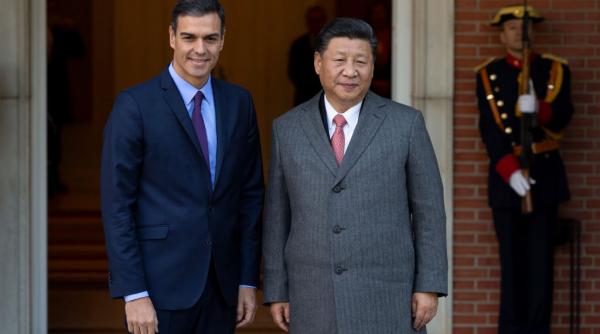 Xi Jinping i-a spus premierului spaniol, Pedro Sánchez, că amândoi sunt "de partea corectă a istoriei"