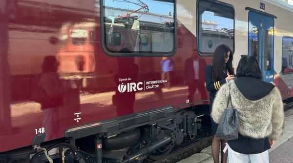 circula de azi pe ruta bucuresti brasov cum arata primul tren electric coradia stream din romania administrat de un operator privat
