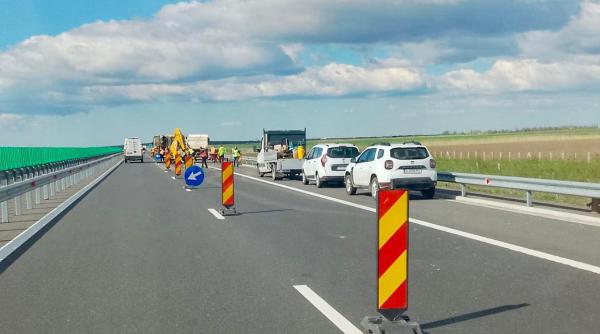 CNAIR a avertizat şoferii că urmează lucrări pe Autostrada A7, iar circulaţia va fi restricţionată. Programul şi zona intervenţiilor