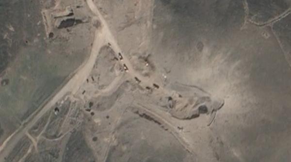 cnn imagini din satelit arata cum iranul dezgroapa intrarile in orasele rachetelor