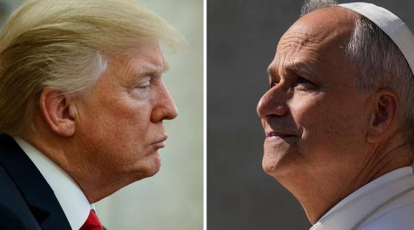 scandalul dintre donald trump si papa leon se joaca in public si il costa scump pe presedintele american in sprijin electoral