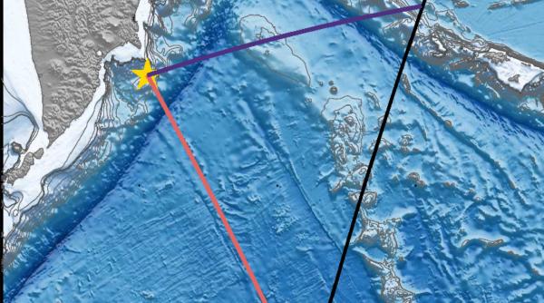 un satelit a surprins primele imagini de inalta rezolutie ale unui tsunami urias in oceanul pacific