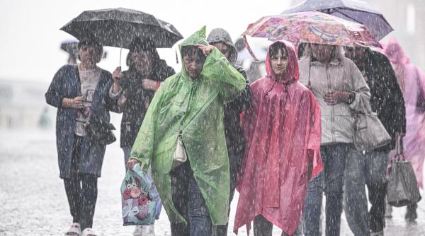 avertizare anm cod galben de ploi vijelii si descarcari electrice in noua judete harta zonelor afectate