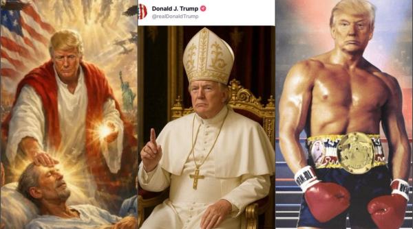 "Care-i faza cu meme-urile deepfake cu Trump, de la Isus la Rocky și Darth Vader?" Analiză CNN: Are legătură directă cu MAGA