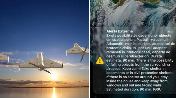 un nou atac cu drone al rusilor la granita romaniei a fost emis mesaj ro alert in tulcea