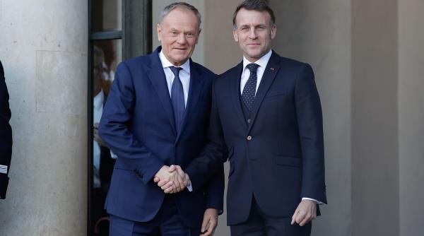 macron si tusk se intalnesc la gdansk pentru noi discutii legate de ipoteticul scut nuclear comun din europa