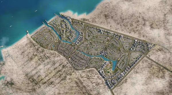 un mini oras de 8 miliarde de dolari va fi construit intre abu dhabi si dubai investitorul spune ca acesta e cel mai bun moment