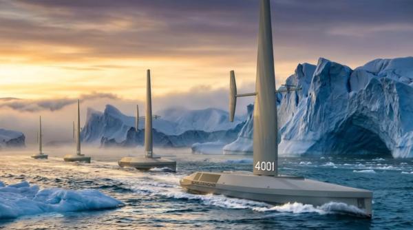 Marina SUA va avea drone maritime uriașe cu care să vâneze submarine: Cum arată Spectre, nava silențioasă cu vele și fără echipaj