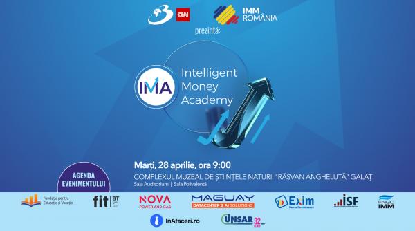 intelligent money academy agenda evenimentului o zi cu 200 de antreprenori 20 speakeri de top si 5 workshopuri