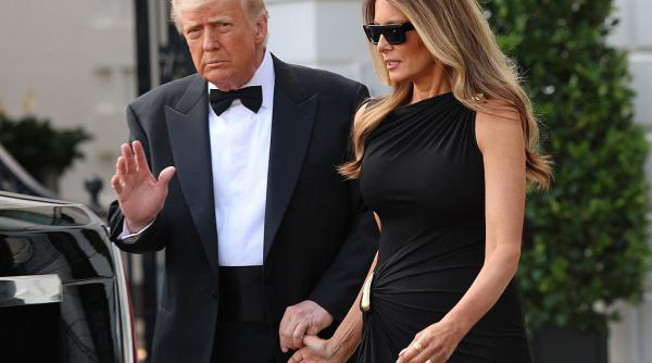 focuri de arma la dineul corespondentilor de la casa alba donald si melania trump evacuati suspectul a fost prins