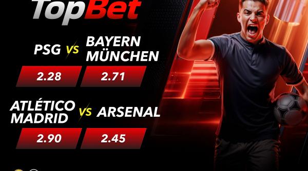 Cote pariuri Champions League - PSG vs Bayern și Atletico vs Arsenal