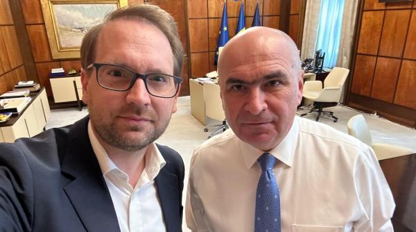 dominic fritz a publicat un selfie cu ilie bolojan dupa sedinta de la cotroceni usr nu mai face guvern cu psd