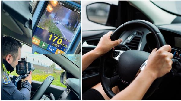 Un şofer din Botoşani a fost prins circulând cu 170 km/h în localitate. Amenda primită şi pentru câte luni i-a fost suspendat permisul