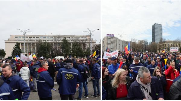 Protest în Piața Victoriei față de măsurile Guvernului. Sunt așteptați peste 10.000 de oameni