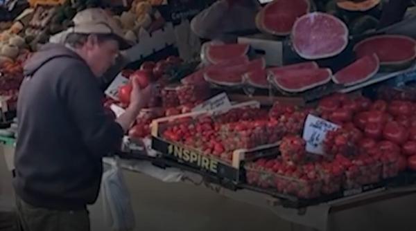 un kilogram de cirese de import se vinde in piata cu 170 de lei