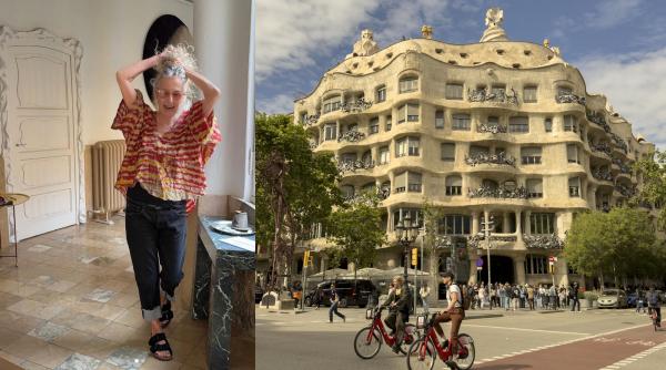 este un sit de patrimoniu mondial dar e casa mea ultima chiriasa ramasa in casa mila descrie viata in capodopera lui gaudi