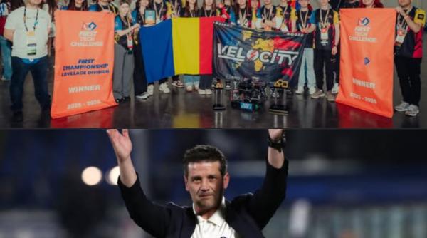 Premierul Bolojan îi felicită pe Cristian Chivu și pe elevii români care au cucerit podiumul mondial la robotică: „Hai, România!”