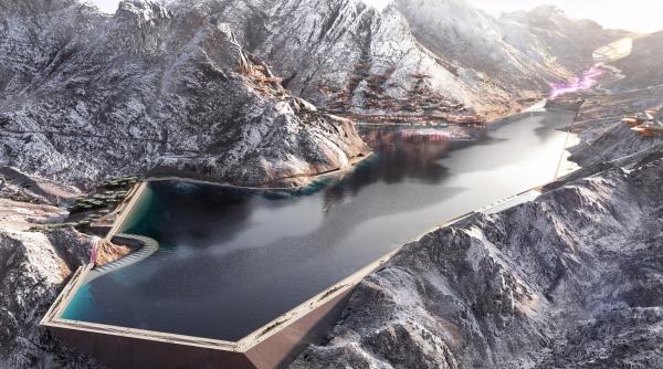 Arabia Saudită a început să ridice trei baraje gigantice pentru a crea un lac artificial în deșert. Apoi, proiectul s-a oprit brusc