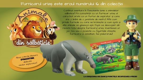 furnicarul urias te asteapta intr o noua aventura numarul 16 din animale din salbaticie la chioscuri din 12 mai