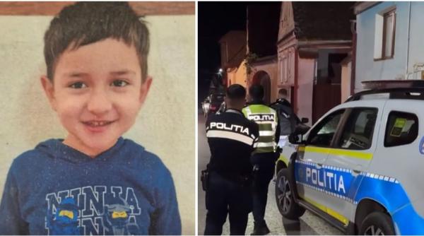 Un băiat de 5 ani a dispărut de la o fermă din Sibiu. Alexandru este căutat de zeci de oameni, cu drone, câini şi cu elicopterul