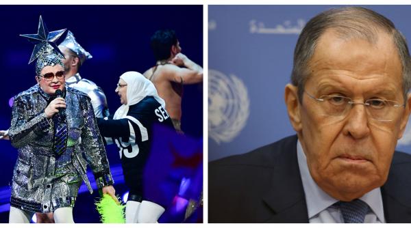 lavrov rusia nu e suficient de satanista pentru a participa la eurovision rusii vor merge insa la intervision in arabia saudita