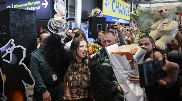 totul este posibil dara castigatoarea eurovision 2026 a fost intampinata cu ovatii in bulgaria ce le a spus fanilor