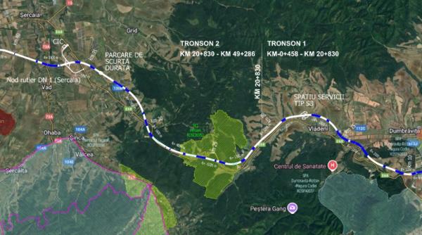 cnair a avizat studiul de fezabilitate pentru autostrada brasov fagaras va avea 49 de poduri si ecoducte pentru animale