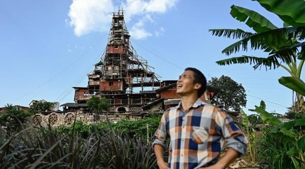 o casa care arata ca in animatiile studio ghibli a provocat furia autoritatilor in china proprietarul a fost retinut