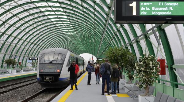 trenurile spre aeroportul otopeni nu vor circula temporar patru zile saptamana viitoare