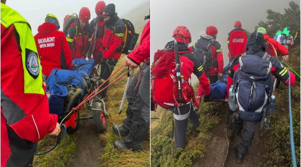 alerta in muntii bucegi mai multi participanti la transilvania 100 au cazut in zone cu relief accidentat