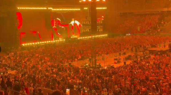 momente de panica la concertul lui max korzh de pe arena nationala recuzita artistului a luat foc