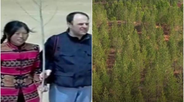 o femeie din china a primit o donatie de 5 000 de la un american ca sa planteze un copac in desert acum l a invitat sa vada padurea