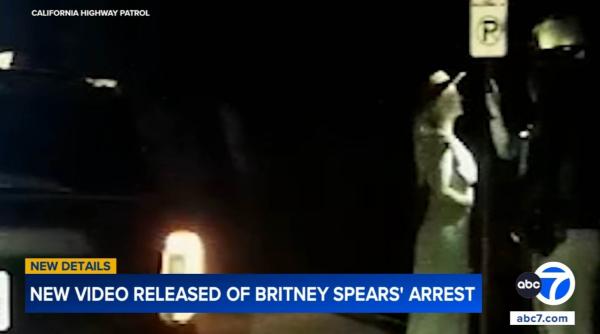 video politia din california a facut publice imaginile de la arestarea lui britney spears